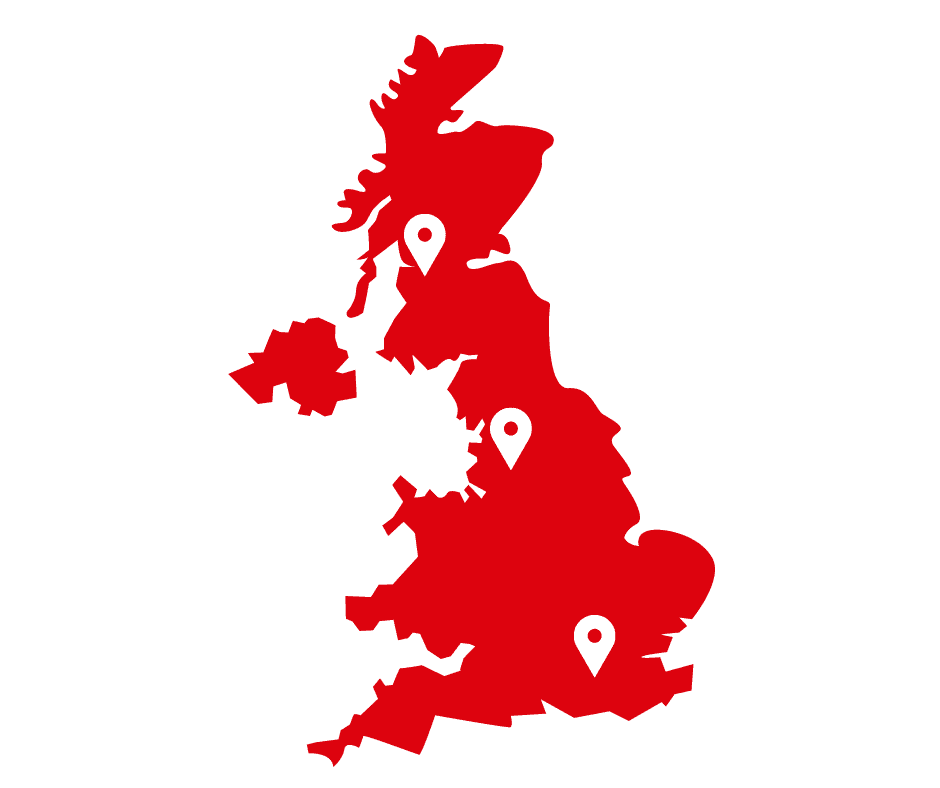 Redmyle UK Map